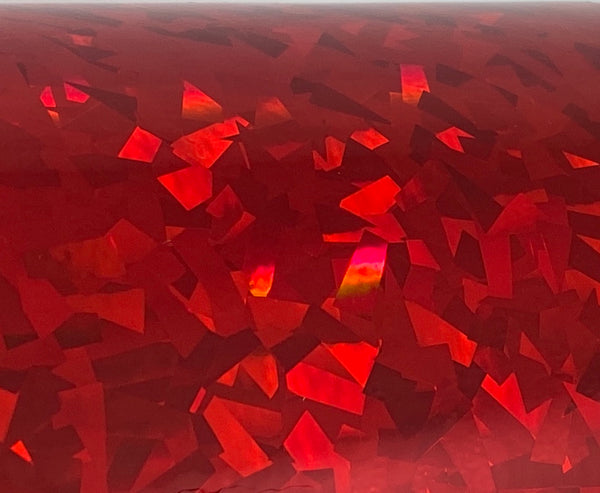 300 foot rolls of Holographic and Chrome Sign Vinyl, Choose Pattern and Color