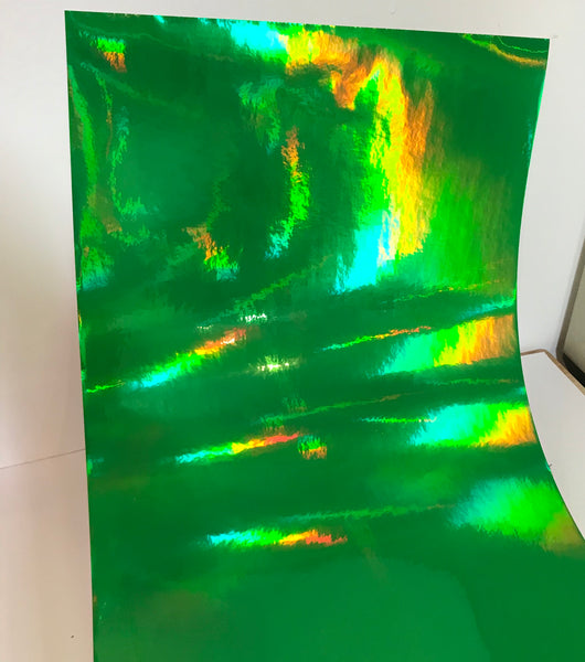 300 foot rolls of Holographic and Chrome Sign Vinyl, Choose Pattern and Color