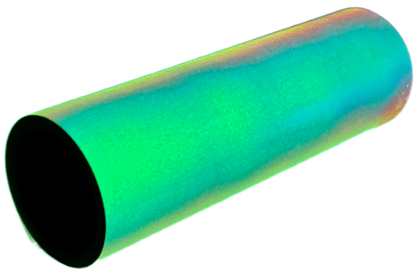 Blue OPAL Glow in the Dark Vinyl, choose any size.