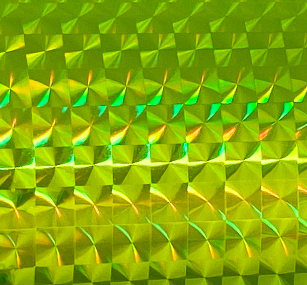 300 foot rolls of Holographic and Chrome Sign Vinyl, Choose Pattern and Color