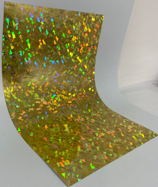 300 foot rolls of Holographic and Chrome Sign Vinyl, Choose Pattern and Color