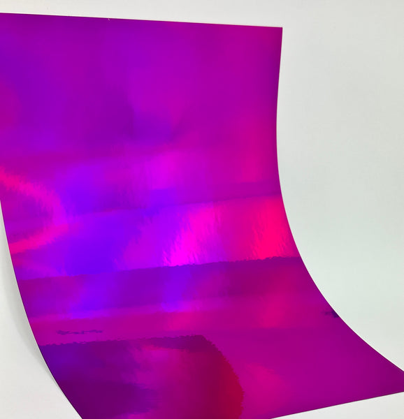 300 foot rolls of Holographic and Chrome Sign Vinyl, Choose Pattern and Color