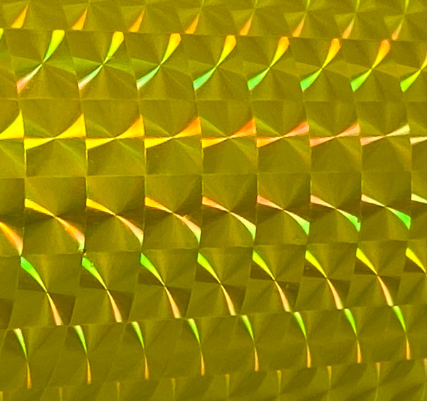 300 foot rolls of Holographic and Chrome Sign Vinyl, Choose Pattern and Color