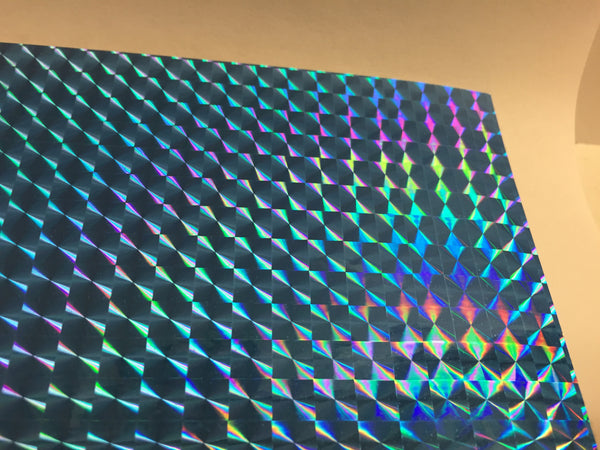 300 foot rolls of Holographic and Chrome Sign Vinyl, Choose Pattern and Color
