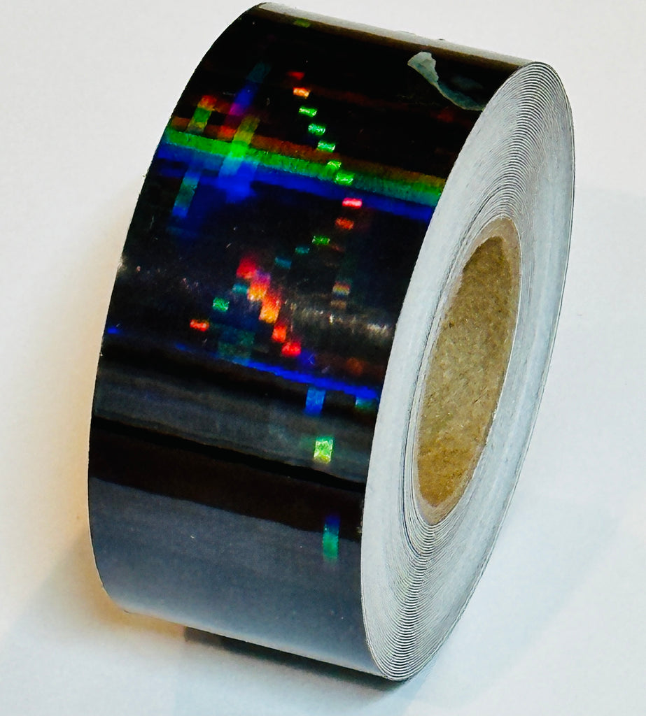 PLAID Holographic Tape, Choose Your Size and Color, Wild Iridescent tape