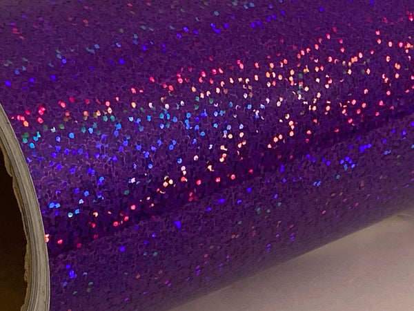 300 foot rolls of Holographic and Chrome Sign Vinyl, Choose Pattern and Color