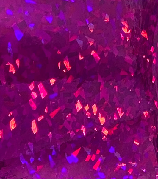 300 foot rolls of Holographic and Chrome Sign Vinyl, Choose Pattern and Color