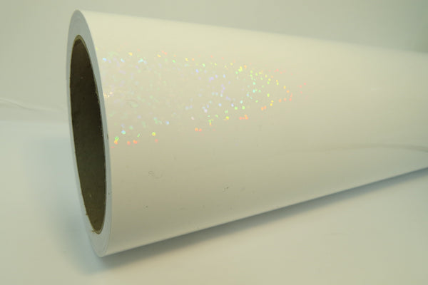 300 foot rolls of Holographic and Chrome Sign Vinyl, Choose Pattern and Color