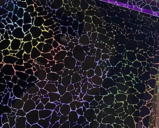 Special Holographic Patterns, NEW  Adhesive Vinyl, choose pattern and size