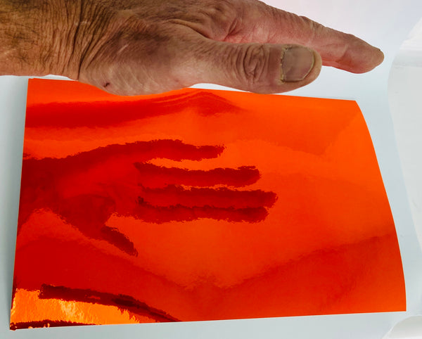 300 foot rolls of Holographic and Chrome Sign Vinyl, Choose Pattern and Color