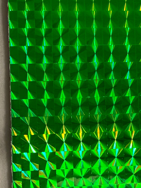 300 foot rolls of Holographic and Chrome Sign Vinyl, Choose Pattern and Color