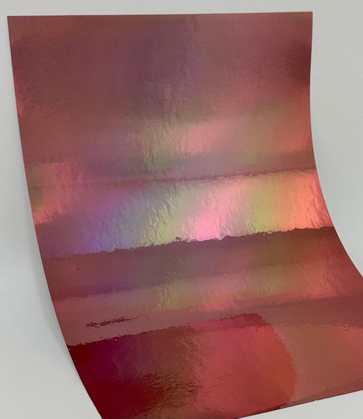 300 foot rolls of Holographic and Chrome Sign Vinyl, Choose Pattern and Color