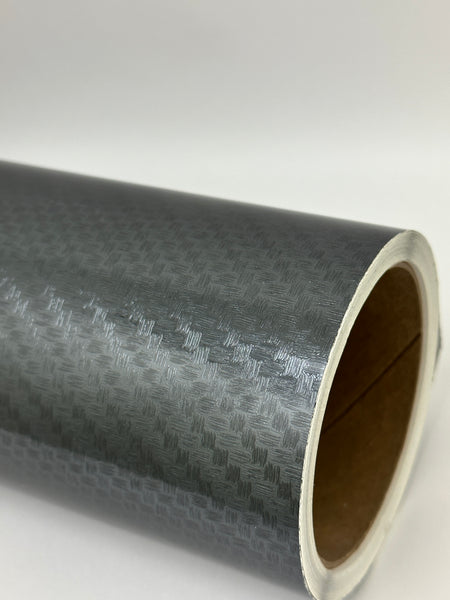 Carbon Fiber Sign Vinyl,  Choose style and size, sticky adhesive on back