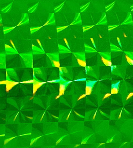 300 foot rolls of Holographic and Chrome Sign Vinyl, Choose Pattern and Color