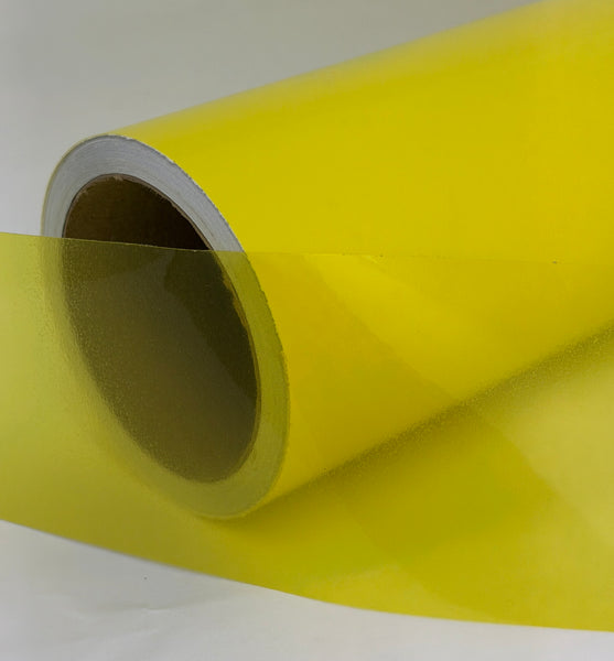 Transparent Sign Vinyl with Adhesive, choose your color and size, 24" and 12"  rolls