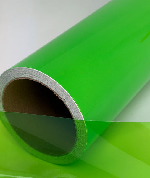 Transparent Sign Vinyl with Adhesive, choose your color and size, 24" and 12"  rolls