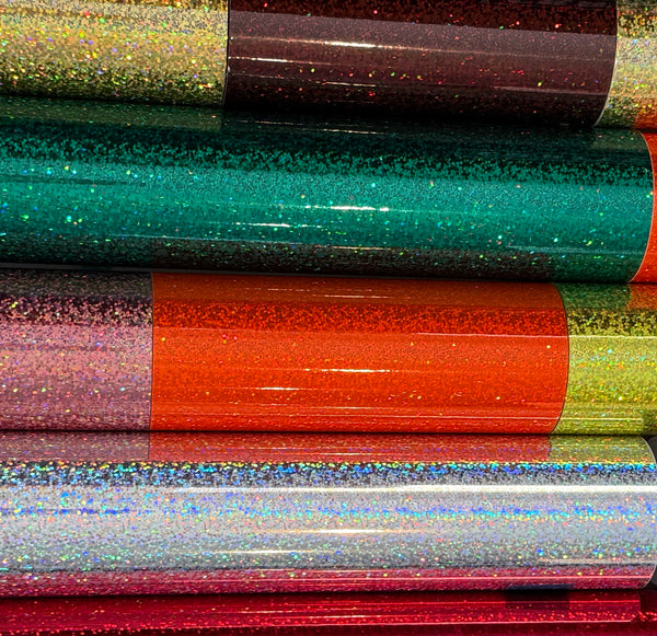 Glittering Sequins TAPE, Holographic Tapes That Sparkle, WIDE widths