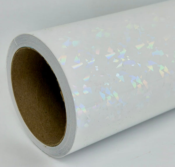 Transparent Holographic CRYSTAL Overlay, Lamination Grade Laminate