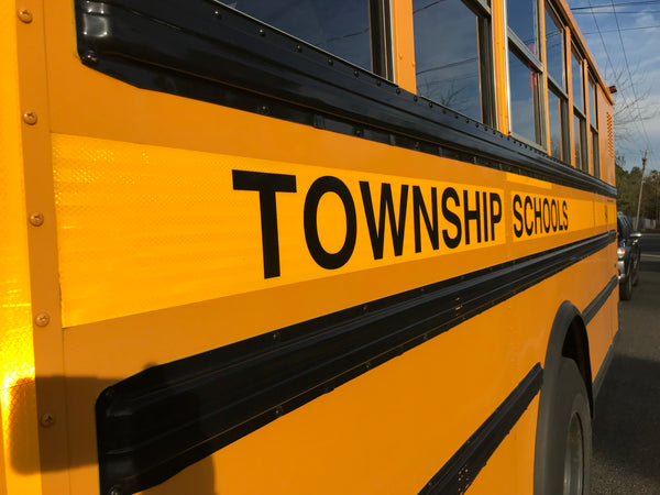 3M School Bus Yellow Reflective Stripes and Tape Fluorescent Yellow