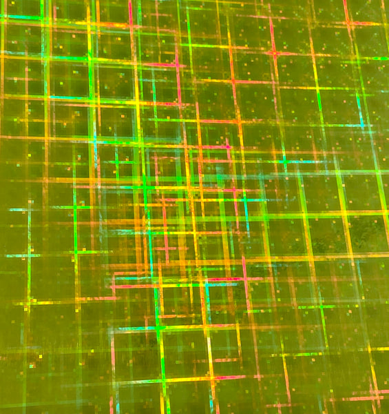 More 300 foot rolls of Holographic Vinyl, Choose Pattern and Color