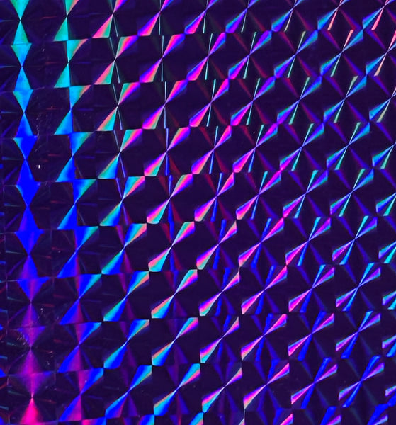 300 foot rolls of Holographic and Chrome Sign Vinyl, Choose Pattern and Color