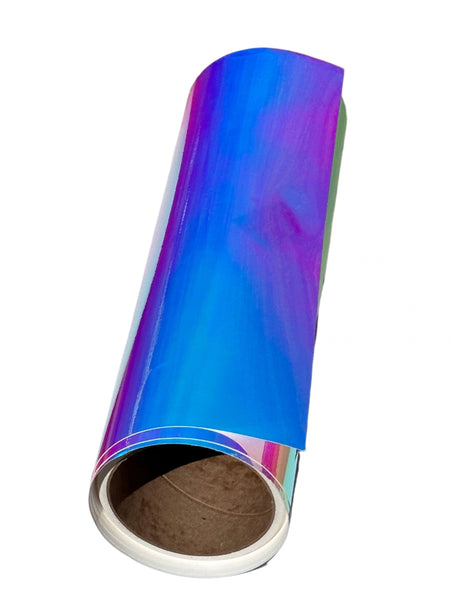 OPAL Blue Mystique / Chameleon Color Changing Vinyl, nice heavy 3.5 mil thick vinyl