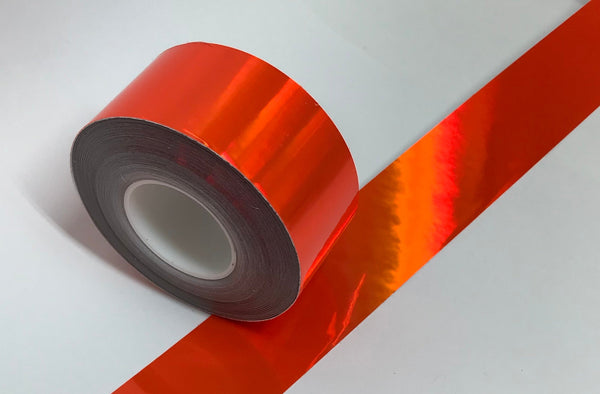 Surplus 1 inch x 300 feet Holographic Rainbow Oil Slick Tape