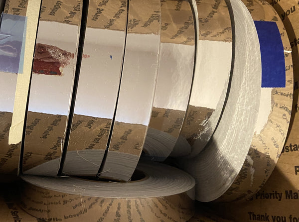 Surplus Tape, 1 inch wide x 150 feet, Rainbow, Leaf, Neons, and More