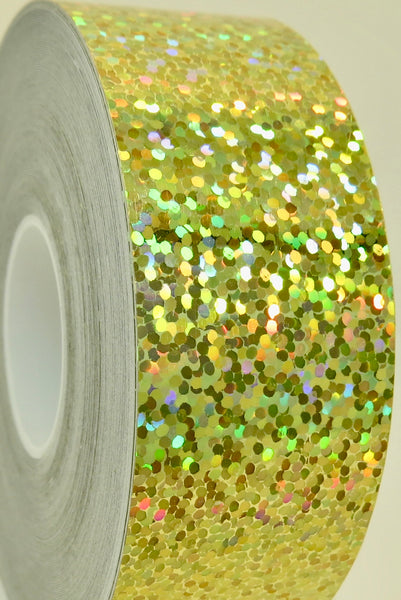 Narrow Rolls of Glittering Sequins Tape, Holographic Tape That Sparkles
