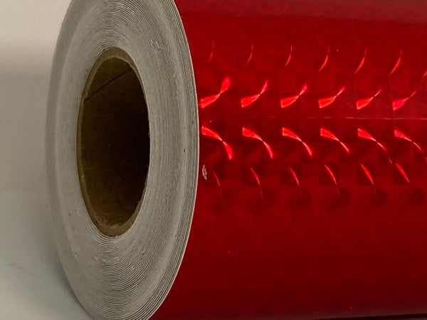 Wider Width Rolls of Prism Tape, Holographic 1/4" Mosaic, Iridescent Tape.