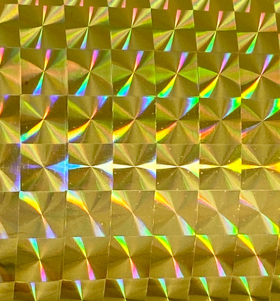 Set of 17  Color Prism Tapes, 2 Inch x 25 feet, Holographic 1/4" Mosaic