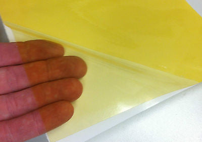 Transparent Sign Vinyl with Adhesive, choose your color and size, 24" and 12"  rolls