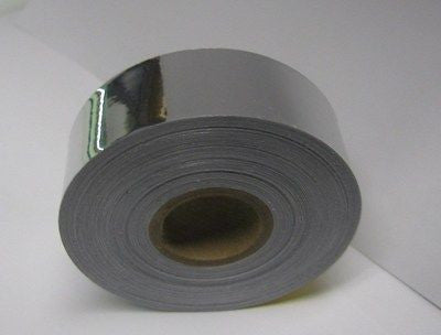 SuperBrite Polyester Chrome Tape, choose your size.  Near-Mirror Finish.