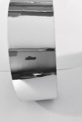 SuperBrite Polyester Chrome Tape, choose your size.  Near-Mirror Finish.