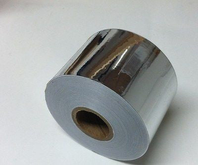 SuperBrite Polyester Chrome Tape, choose your size.  Near-Mirror Finish.