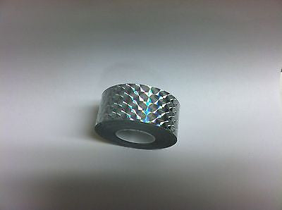 Prism Tape, 1/2 Inch x 25 feet,  Holographic 1/4"Mosaic Hoop Tape, Free Shipping