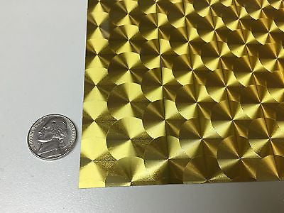 Gold Large Engine Turn Sign Vinyl  24 Inch x 30 feet