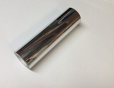 SuperBrite Polyester Chrome Tape, choose your size.  Near-Mirror Finish.