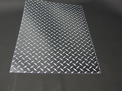MINI Diamond Plate Sign Vinyl 12 inch x 30 Feet