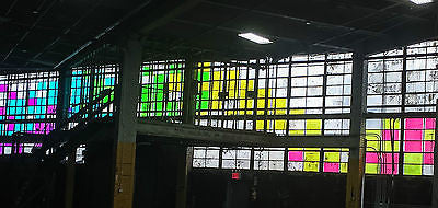 Transparent Sign Vinyl with Adhesive, choose your color and size, 24" and 12"  rolls