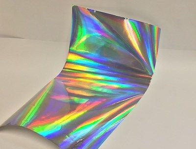 Holographic Oil Slick - Rainbow Sign Vinyl, 24 inch x 150 feet OILSLICK Shimmer