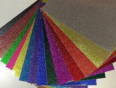 Glitter FLAKE Vinyl Sheets, Choose Your Color and Size. Sparkle Sign Vinyl