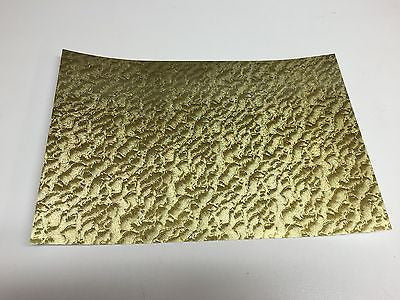 Gold Leaf Sign Vinyl  24" x 50 yards, LongLife Metallic Plastic with Adhesive