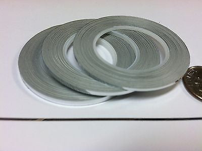 SuperBrite Polyester Chrome Tape, choose your size.  Near-Mirror Finish.