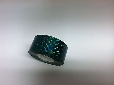 Prism Tape, 1/2 Inch x 25 feet,  Holographic 1/4"Mosaic Hoop Tape, Free Shipping