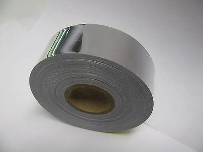 SuperBrite Polyester Chrome Tape, choose your size.  Near-Mirror Finish.