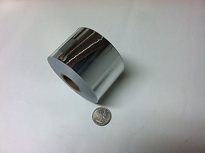 SuperBrite Polyester Chrome Tape, choose your size.  Near-Mirror Finish.