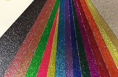 Glitter FLAKE Vinyl Sheets, Choose Your Color and Size. Sparkle Sign Vinyl
