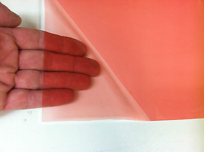 Transparent Sign Vinyl with Adhesive, choose your color and size, 24" and 12"  rolls
