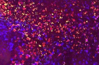 Holographic CRYSTAL Sign Vinyl, choose your size and color, Cracked Glass Ice